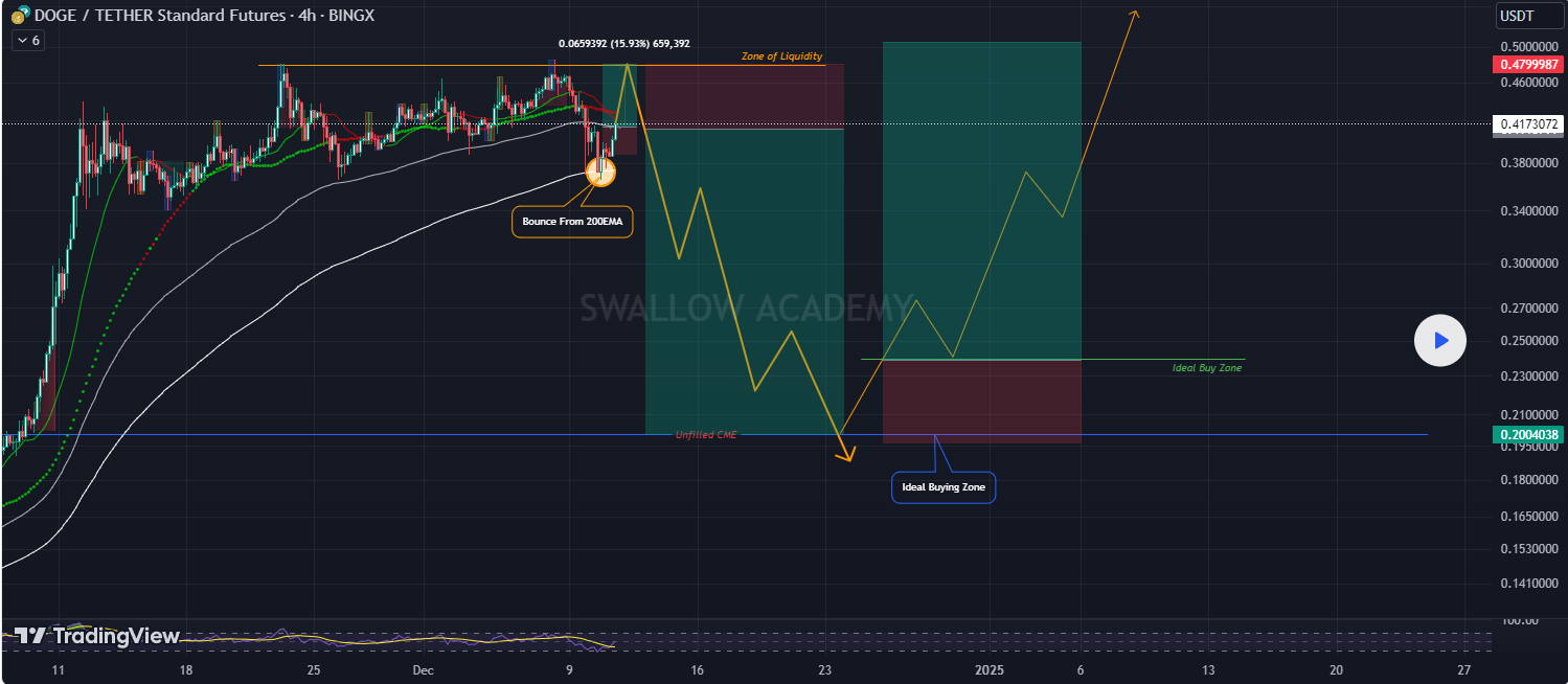 도지코인, 0.2달러 영역까지 후퇴 후 1달러 도전 전망-조세일보모바일