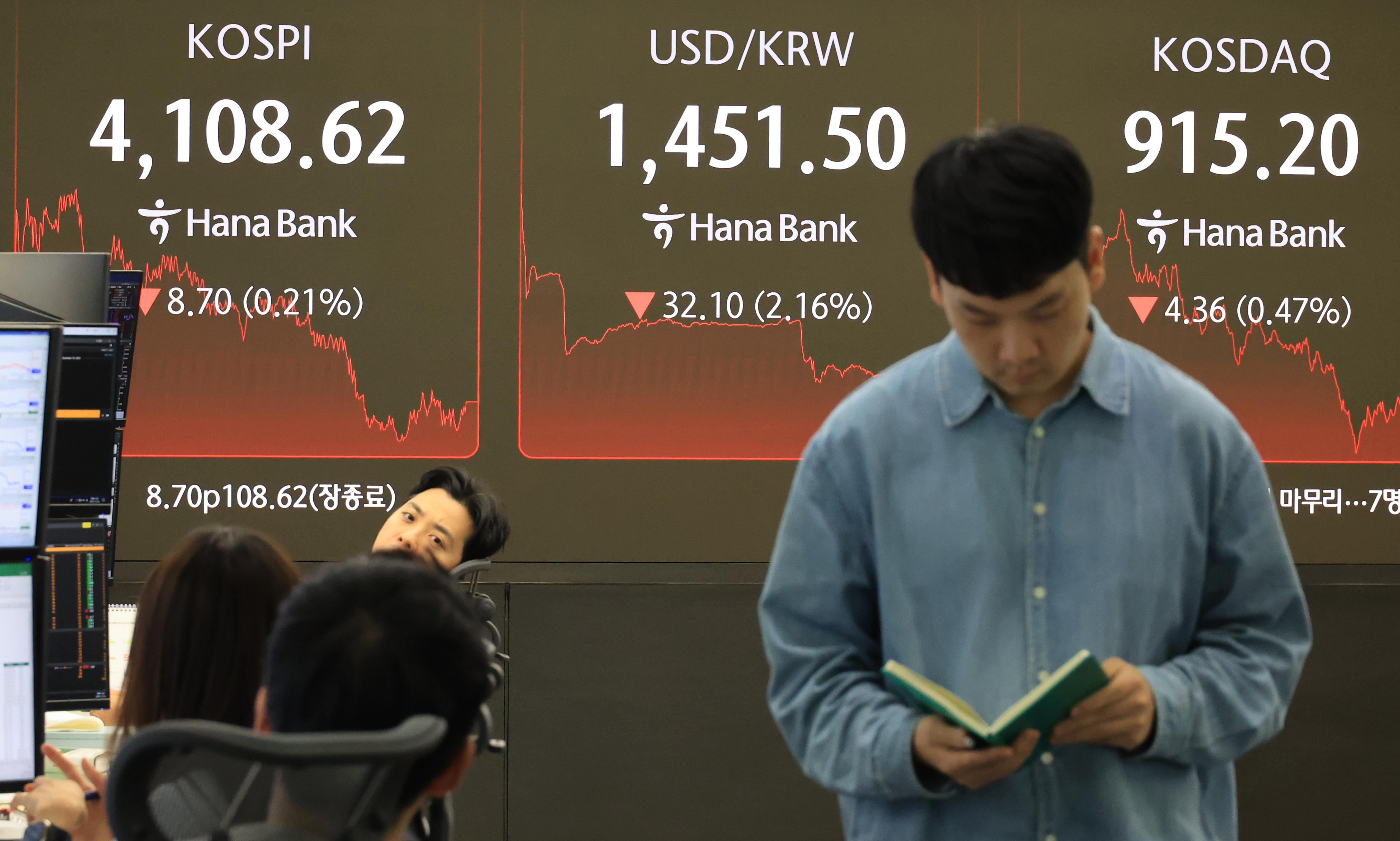 원·달러 환율 0.1원 오른 1449.9원 개장-조세일보모바일